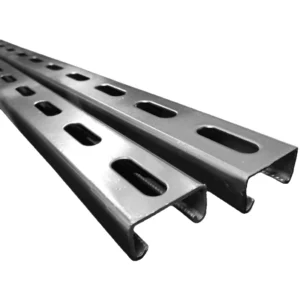 Solar Installation Accessories PV U Shape Strut Channel Bracket for Carport Roof Ground Mounting System