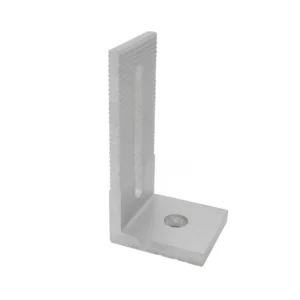 Solar L Foot Mounting Bracket for Solar Systems Stainless Steel Aluminum Corrosion Resistant Durable