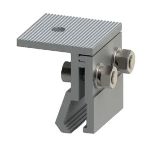 Solar Light Brackets Clamp Solar Panel for PV Colored Metal Roof Tin Roof Mounting System Two Pieces Clamp