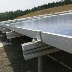 Solar Mid Clamp and End Clamp 30mm 35mm 40mm Aluminum for Rooftop Ground Solar PV Mounting Accessories