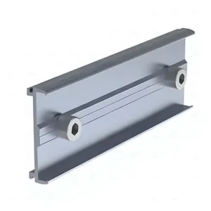 Solar Mounting Accessories Panel Rail Splice Kit Solar Panel Connector Anodized Roof System Natural Silver