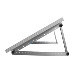 Solar Mounting Balcony Railing Adjustable Triangle Aluminum Bracket Support AL6005 T5 with 18 36 Tilt 25+ Year Service Life