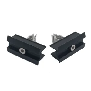 Solar Mounting Clamp Aluminum Alloy 30-40mm Solar Panel Mounting Rooftop Installation