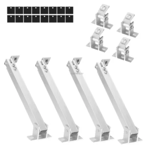 Solar Mounting System Adjustable Front Base and Back Base Aluminium Bracket