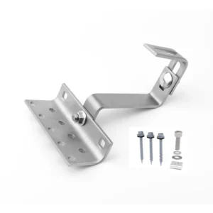 Solar Mounting System Solar Panel Accessories Adjustable Tile Roof Stainless Steel Hook Solar Mount Bracket