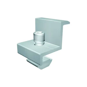 Solar PV Accessories Aluminum Solar End Clamp for Solar Mounting System