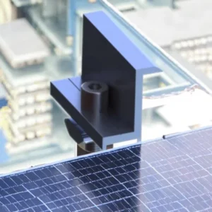 Solar PV Middle End Clamp Z-End Aluminum Alloy Solar Z Bracket for Solar Panel Fixing for Solar Mounting System