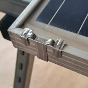 Solar Panel Accessories Plastic and Sus 304 Water Drain Clips PV Module Water Guide Clamps
