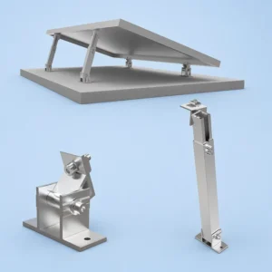 Solar Panel Adjustable Bracket Structure Flat Roof Mount Rooftop House Industrial Support System Mounting