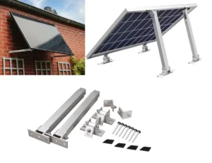 Solar Panel Adjustable Mounting Brackets for Pitched Roof or Ground