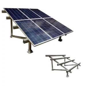 Solar Panel Bracket Aluminium Mounting Accessories Solar Mid Clamp Manufacturer Flat Roof Solar Mounting System