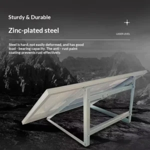 Solar Panel Bracket Photovoltaic Stand 100W Universal Installation Fixed Rack