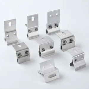 Solar Panel Clamps Photovoltaic Roof Standing Seam Bracket Clamp for Solar Pv Panel Mounting Rack Modules Hot Dip Galvanized