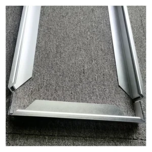 Solar Panel Frame 6000 Series Aluminum Extruded Solar Photovoltaic Frame with Bending Cutting Processing Services