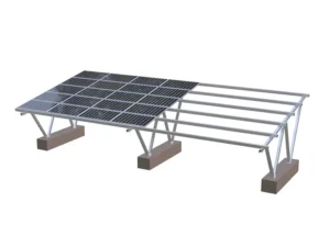 Solar Panel Ground Mounting Racks Fixed PV Bracket Structure Kit for Commercial Solar Arrays