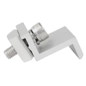 Solar Panel Installation Accessories Solar Support Bracket Solar End Clamp Aluminum Side Clamp for Panel Mounting