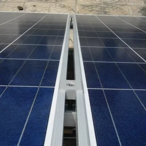 Solar Panel Mid End Clamps PV Module Mounting Clamps Set Aluminum Mid Clamps for Solar Racking