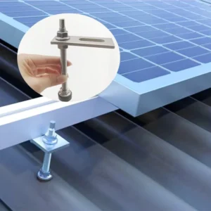 Solar Panel Mount Bracket Solar Power Mounting Brackets Roof Mounting Screw Solar Panel Structure Hanger Bolt