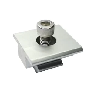 Solar Panel Mounting Accessories Solar Mid Clamp Aluminum Mid Clamp for Solar Panel Mounting