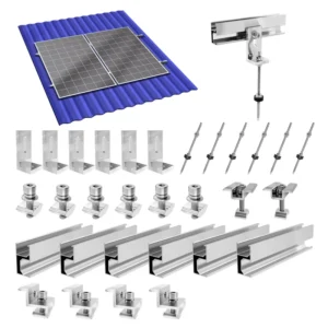 Solar Panel Mounting Bracket Framed Panels 24CM Rail Stainless Steel