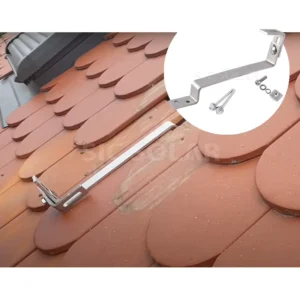 Solar Panel Mounting Bracket Tile Roof Solar Structure Pv Component Stainless Steel Hook
