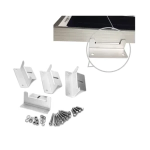 Solar Panel Mounting Z Bracket Kit Aluminum Solar Panel Bracket for Solar Panel Mounting System