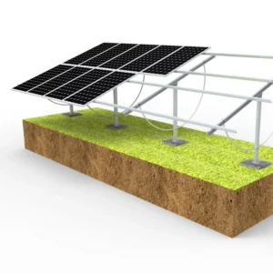 Solar Panel Pole Accessories Mounting Steel Ground System Photovoltaic Bracket for Solar Panels