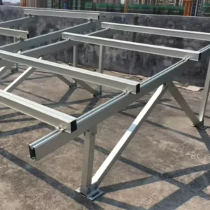 Solar Panel Pole Mounting Aluminum Steel Ground Tilt Adjustable System Photovoltaic Bracket for Solar Panels