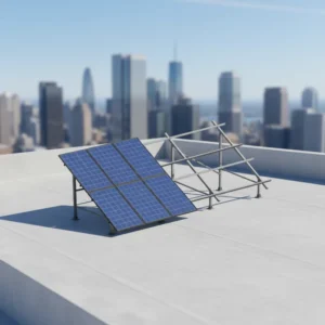 Solar Panel Racking System Carbon Steel Solar Panel Support Brackets Ground Mounted Photovoltaic Support