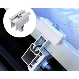 Solar Panel Rapid Mid Clamp Solar Panel Installation Accessories Black Mid Solar Clamp