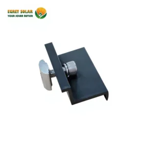 Solar Panel Roof Mounting End Clamp Extended Accessories Aluminum Solar End Clamp