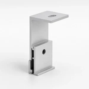 Solar Panel Roof Mounting System with Aluminum AL6005 T5 High Strength Trapezoidal Anodized Surface Tin Roof Clamp