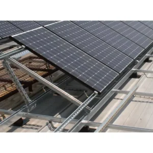 Solar Panel Support Structures Solar Panel Connector Lightweight Aluminum Frame