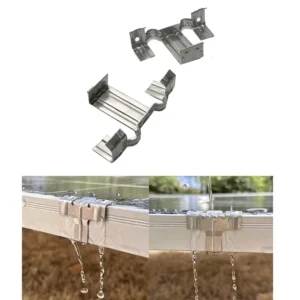 Solar Panel Water Guide Drainage Clip Solar Panel Clips Solar Accessories for 30-45mm Frames Panel Solar Mounting Accessories