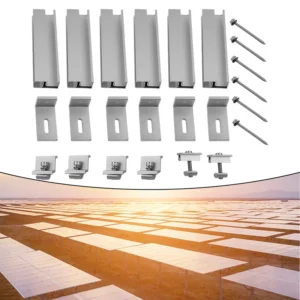 Solar Photovoltaic Module Aluminum Alloy Profile Frame Factory Accessories for Solar Mounting Structure Panel