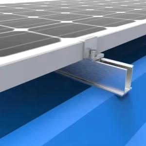 Solar Photovoltaic System Accessories Mini Rails Are Suitable for Multiple Scenarios Including Rooftops and Ground