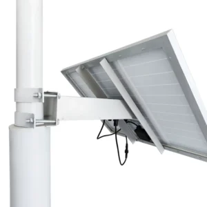 Solar Pole Kit with Integrated Battery Solar Panel 12V Battery for Street Light with Camera