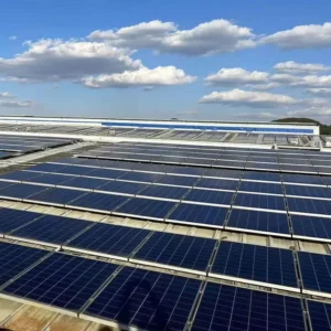 Solar Roof Mounting System with Adjustable Balkon Aluminum Stainless Steel 25 Year Service Life