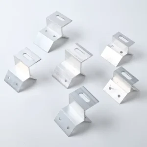 Solar Trapezoidal Metal Roof Clamp Pitched Tile Roof Solar PV Mounting System Installation Accessories Aluminum Alloy
