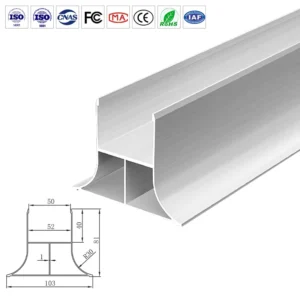 Specialized Custom Aluminum Extrusion Profile Factory Production Decorative Profiles for Industry Cutting