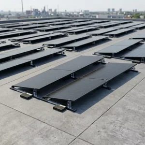 Stable Support Ballast Roof Solar Bracket Flat Roof Solar Mounting System for Quick and Secure Solar Panel Installation