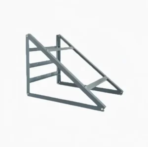 Stainless Steel Anodized Solar Mounting Bracket Solar Panel Mounting Kit Solar Ground Mounting System Wind Load 60 M S
