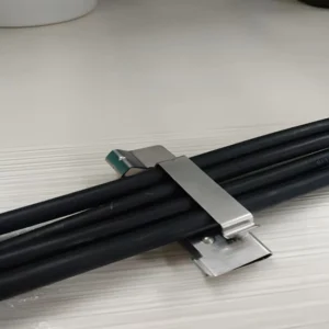 Stainless Steel Anodized Solar Mounting System Accessories Solar Panel Cable Clips SFS CC 61 Wind Load