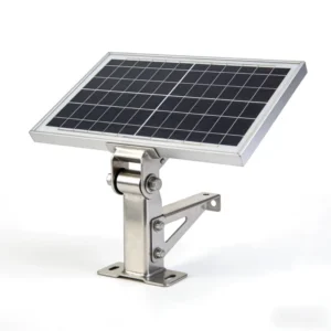 Stainless Steel CNC Machined Bracket with Precision Broaching and Wire EDM for Industrial Solar Panel Mounting