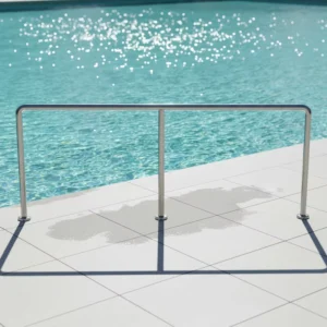 Stainless Steel Railing Safety Handrail Edge Protection Roadway Crowd Control Barrier