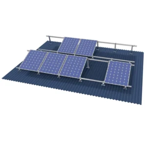 Stainless Steel Solar Power System Adjustable Support Bracket Solar Panel Mounting for Metal Roof Home Commercial Use