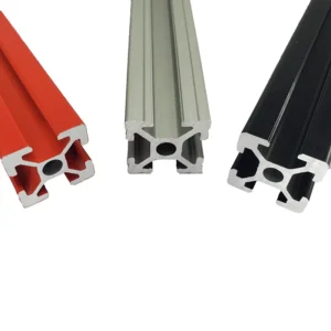Standard T Slot Aluminum Extruded Profiles 6000 Series T Track Industrial Assembly Frame Profiles