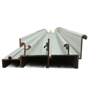 Standard Thermal Break 6000 Series Aluminum Alloy Extrusion Profile T3 T8 Temper 1% Tolerance Offering Bending Cutting Welding