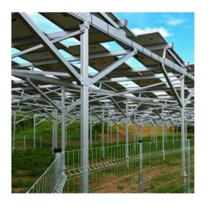 Standardized Universal Solar PV Panel Ground Mounting Structure System Solar Frame for Rural Distributed Solar Projects