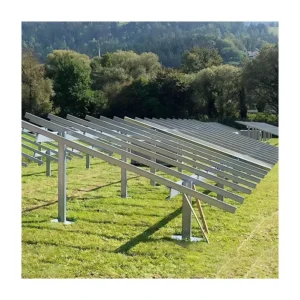 Steel Brackets Mounting PV Racking Solar Panel Post